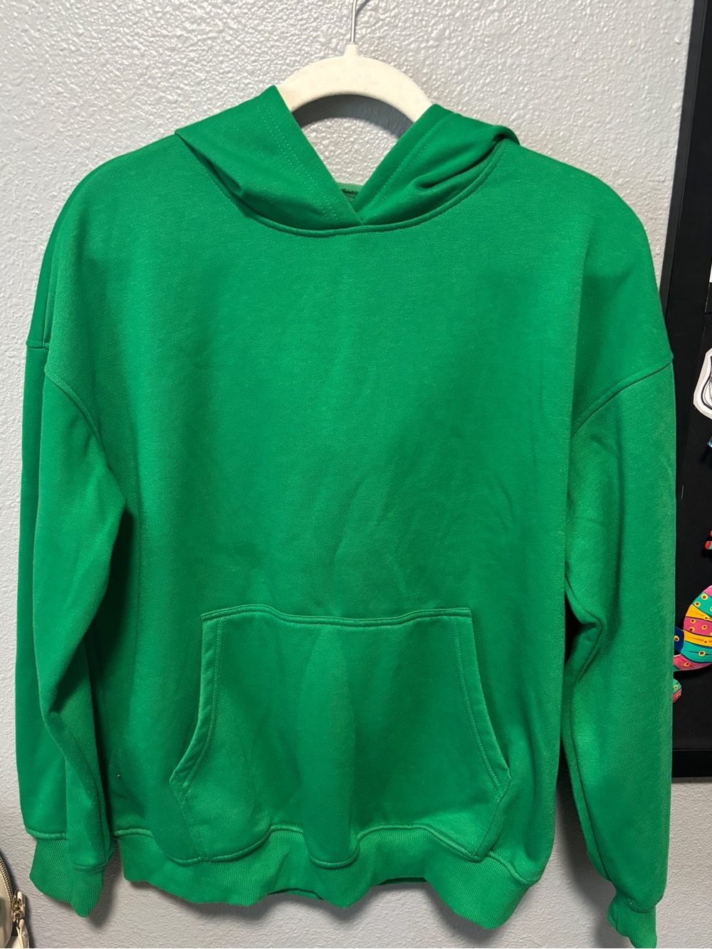 Bright Green Pullover Hoodie